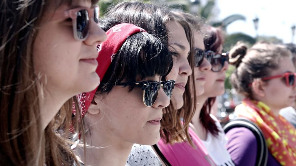 Le 1er mai, jour de la fête du travail, de nombreuses femmes grecques ont manifesté pour leurs droits	© Alexandros Michailidis / shutterstock.com