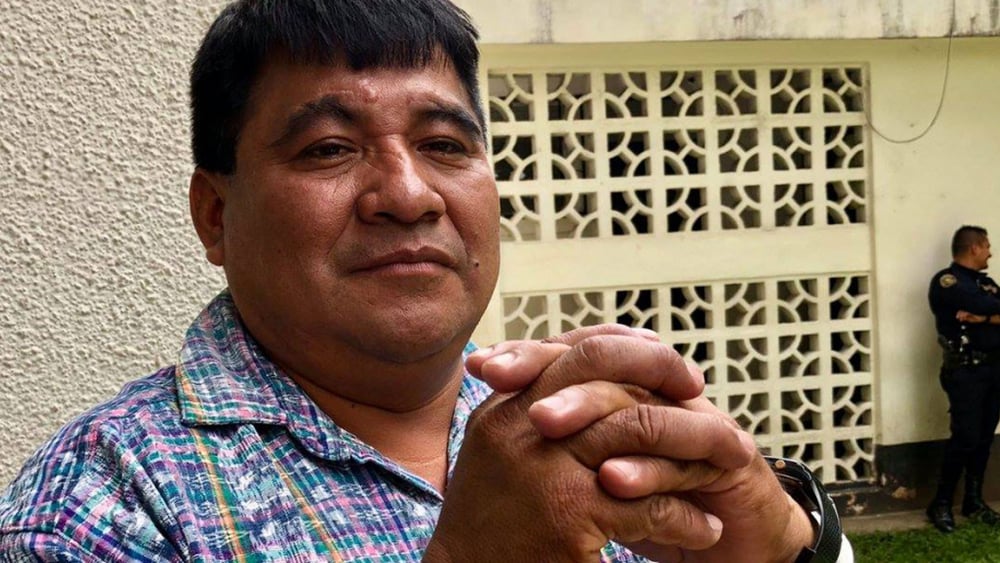 Vidéo dans le cadre du Marathon de lettres 2021 pour Bernardo Caal Xol, en décembre dernier. © Rosa M. Tristan