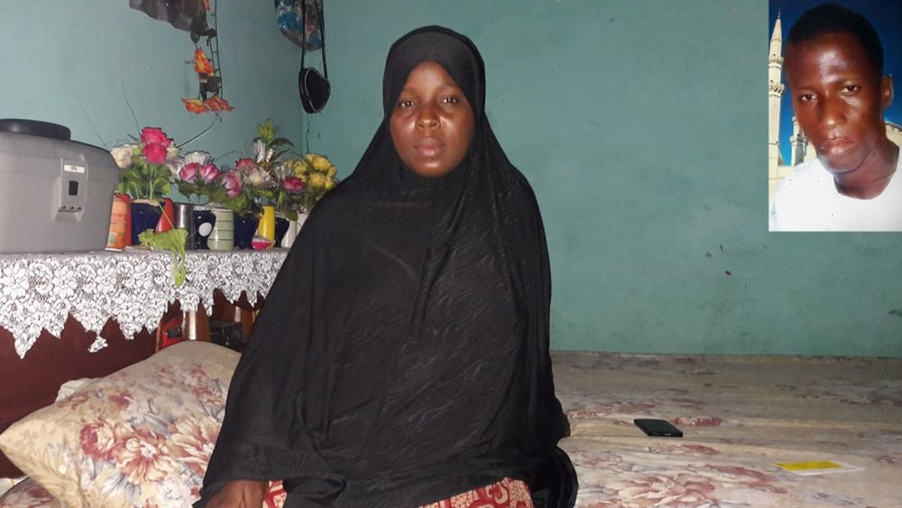 Aissatou Lamarana Diallo (petite photo en tête: son mari Thierno Sadou Diallo) © Amnesty International