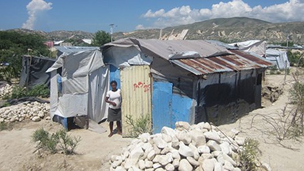 5 ans après le tremblement de terre, les autorités haïtiennes doivent faire du logement leur priorité. © Amnesty International