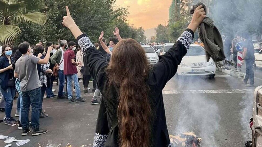 Manifestations en Iran, septembre 2022 © xSocialxMediax via imago