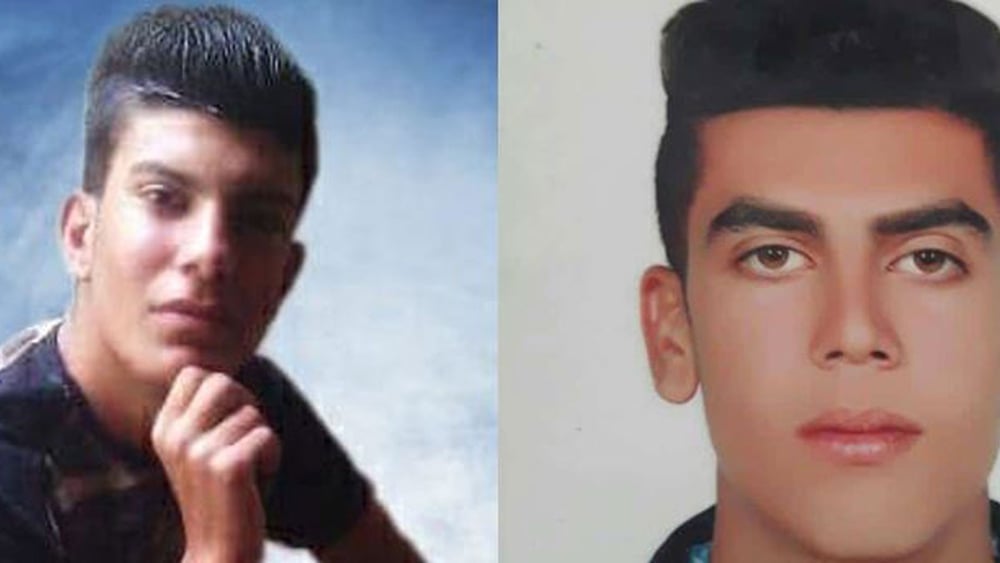 Mehdi Sohrabifar et Amin Sedaghat, deux cousins de 17 ans, ont été exécutés le 25 avril en Iran. © AI