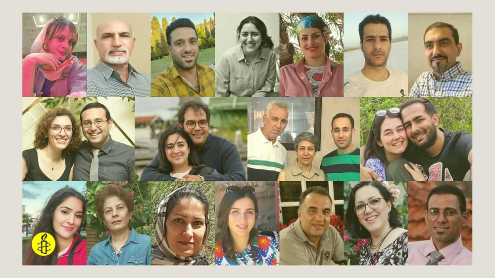 À Chiraz, ces personnes baha’ies sont menacé·e·x·s d'emprisonnement après avoir été condamné·e·x·s par un tribunal pour leur identité baha’ie. © Privé