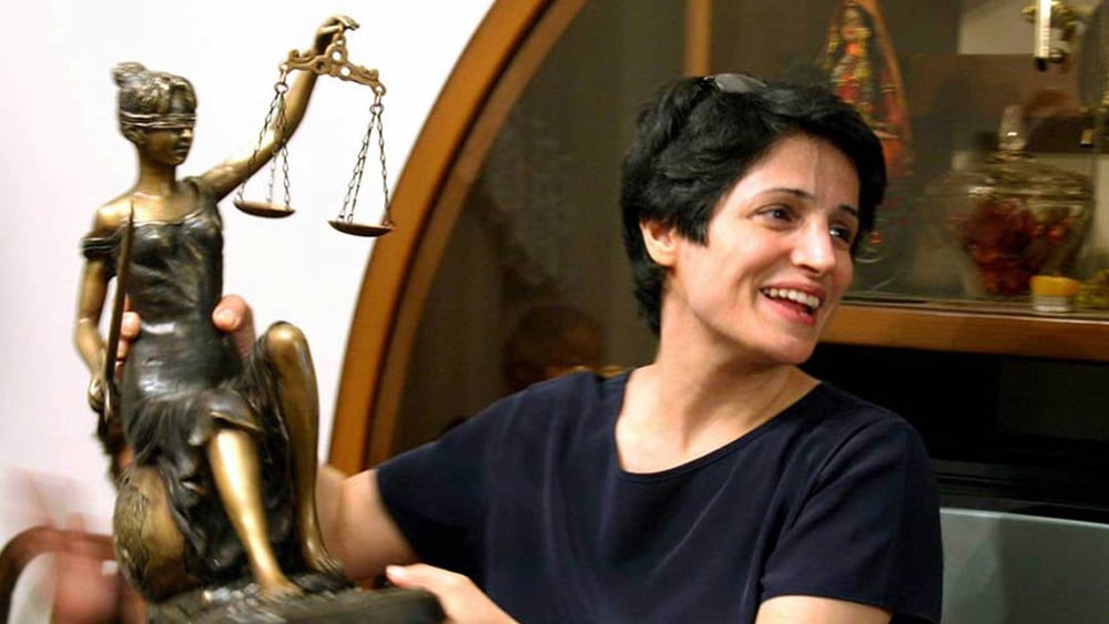 L'avocate et défenseure des droits humains Nasrin Sotoudeh. © privat