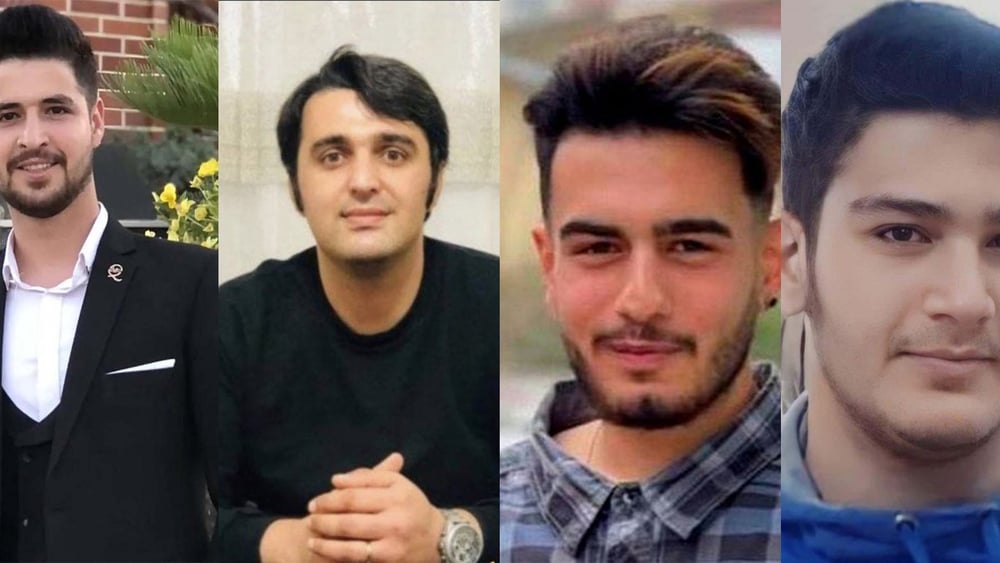 De gauche à droite : Mohammad Ghobadlou, Javad Rouhi, Mehdi Mohammadifard et Arshia Takdastan. © DR