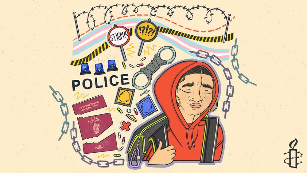 Une loi censée protéger les travailleur·euse·x·s du sexe les met en danger. © Tamara-Jade Kaz