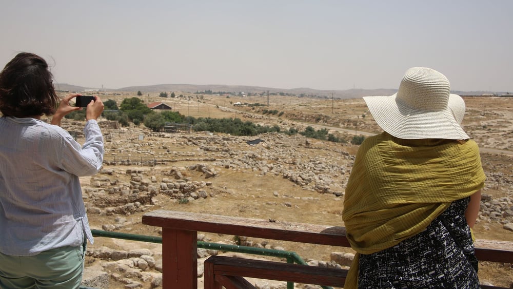 Le gouvernement israélien a expulsé de force des centaines de Palestiniens pour transformer les ruines anciennes de Susya/Susiya, dans le sud de la Cisjordanie, en une attraction touristique et un établissement touristique. © Amnesty International