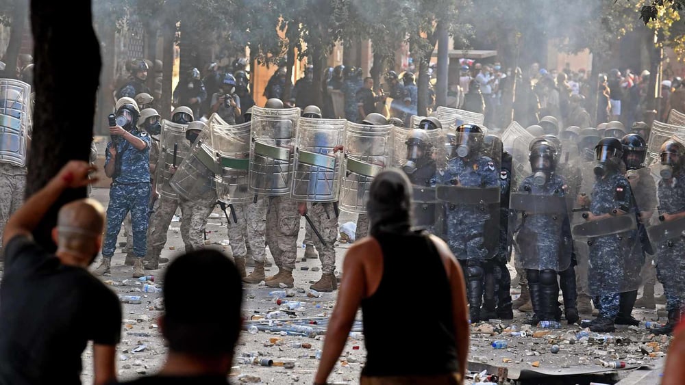 Le port de Beyrouth en ruine. © wikimedia / Mehrnews_com