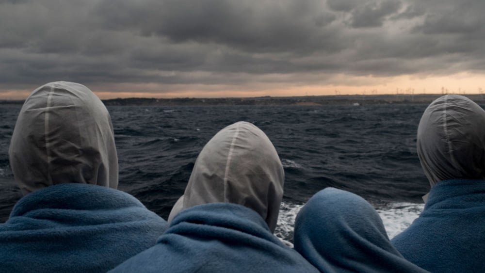 La peur d'être expulsé vers la Libye - les réfugiés en route pour l'Italie. © 2017 SOPA Images