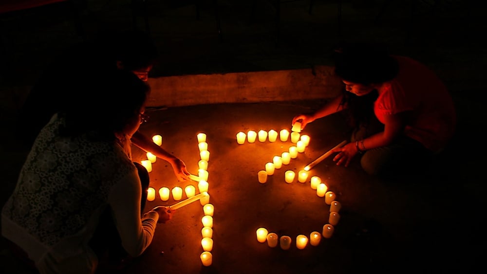 Le 26 septembre 2014, 43 étudiants de l'école normale d'Ayotzinapa disparaissaient. © Telesur