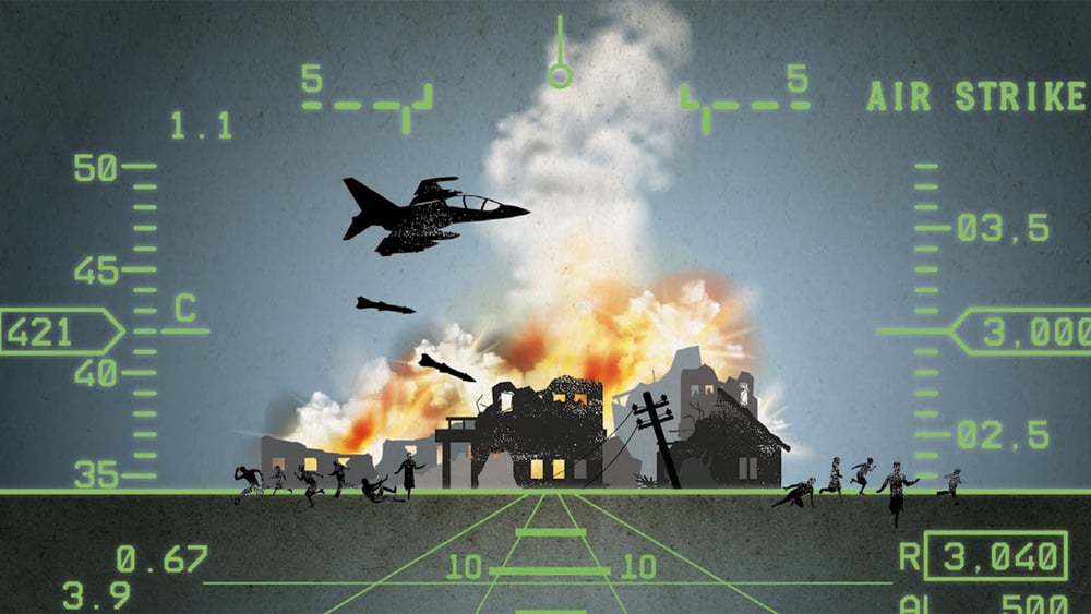 Du carburant d'aviation importé se retrouve dans les réservoirs des avions utilisés par la junte pour mener des attaques qui font des victimes civiles. © Amnesty International