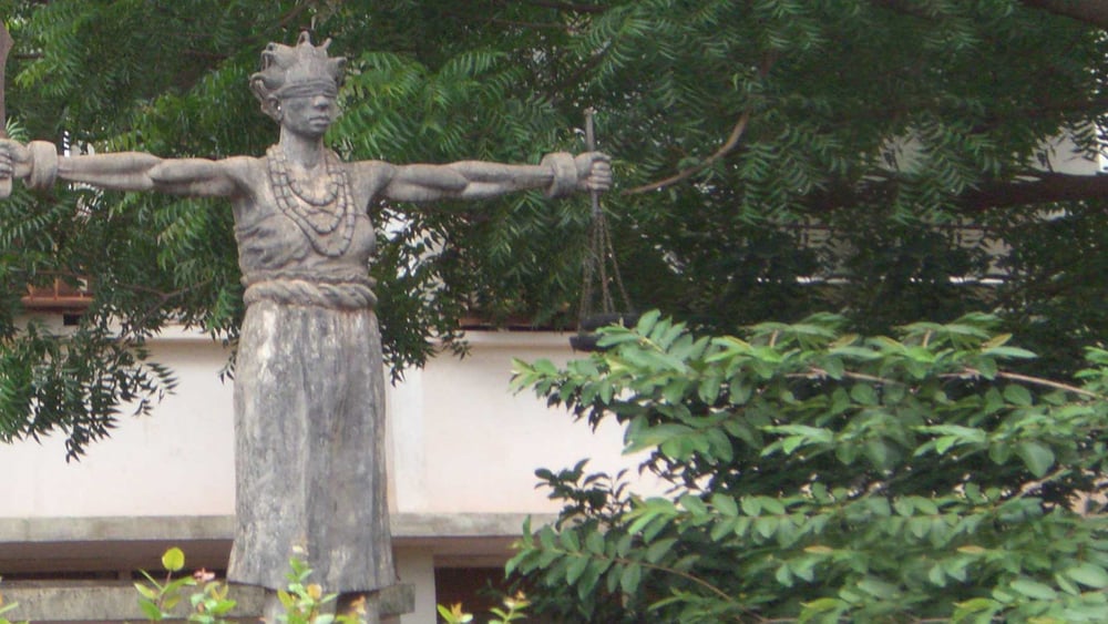 'Justice' - une statue au Nigeria, 2009 © Amnesty International