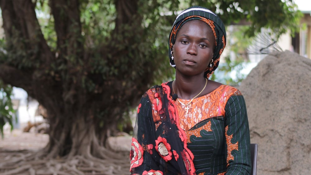 Mary Daouda a été enlevée par Boko Haram et libérée en 2016. Elle a pu ensuite retourner à l'école. © Amnesty International Nigeria