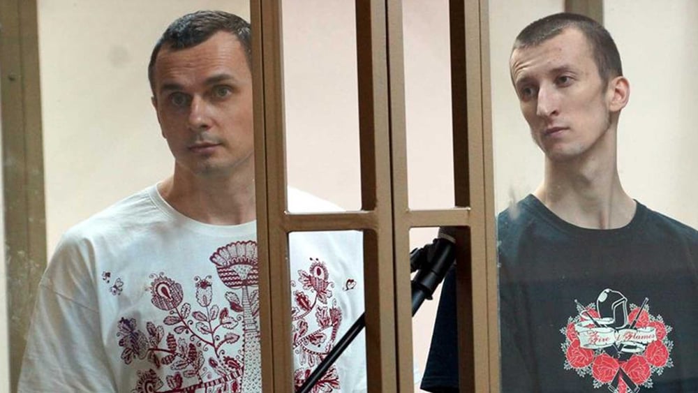 Oleg Sentsov (à gauche) et Alexandr Kolchenko (à droite) © Anton Naumlyuk