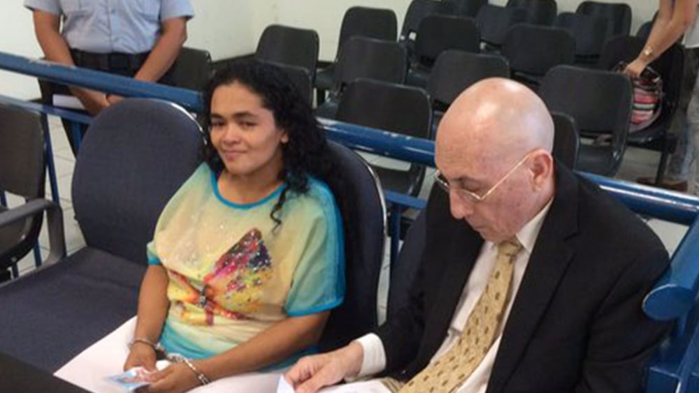 María Teresa Rivera avait été condamnée à 40 ans de prison après avoir fait une fausse couche à l'âge de 33 ans. © Charles Abbott - Center for Reproductive Rights