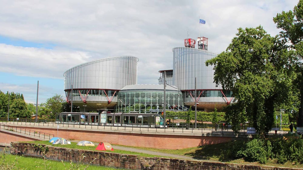 Cour européenne des droits de l'homme à Strasbourg. © Amnesty International