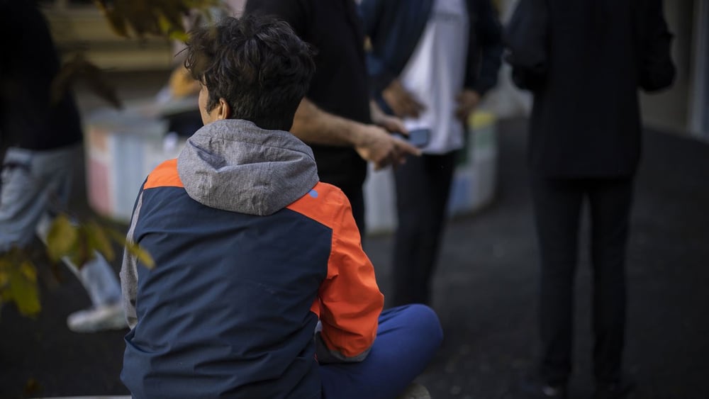 Un jeune requérant d'asile au centre fédéral d'asile de Zurich © Michael Buholzer / keystone