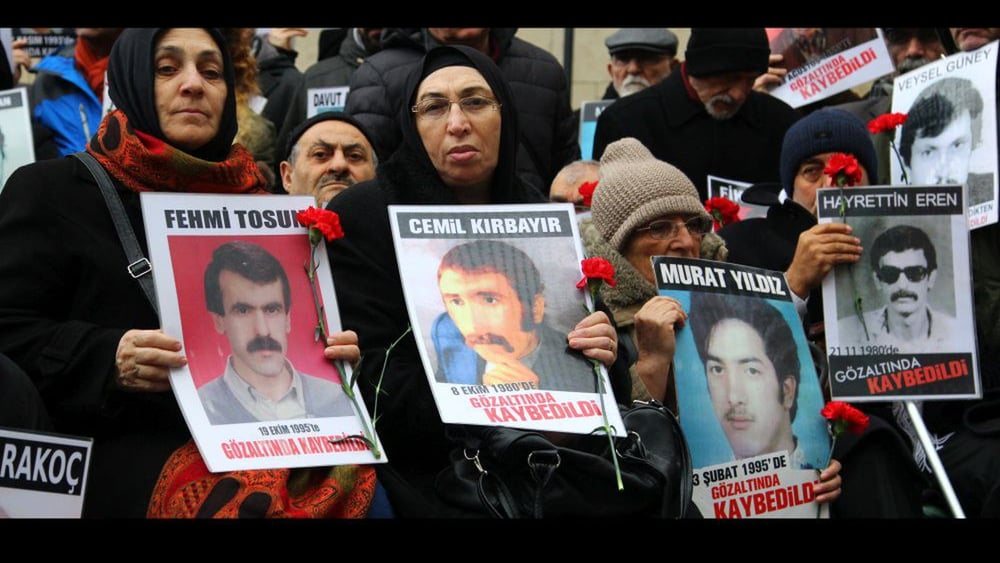 Les manifestation des Mères du samedi interdites depuis le 25 août 2018. © Emre Orman