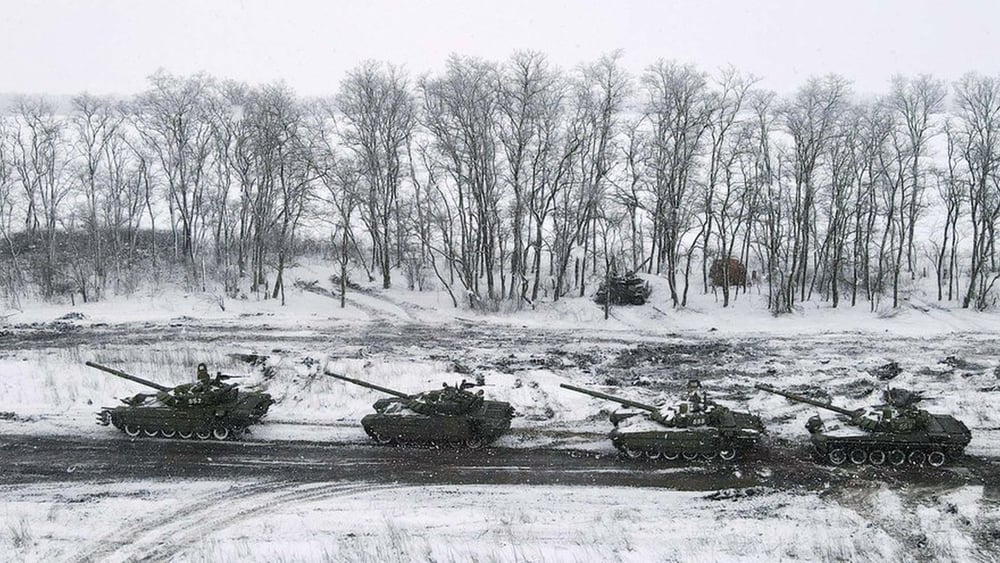 Manœuvres russes fin janvier dans la région de Rostov © Sergey Pivovarov / Sputnik