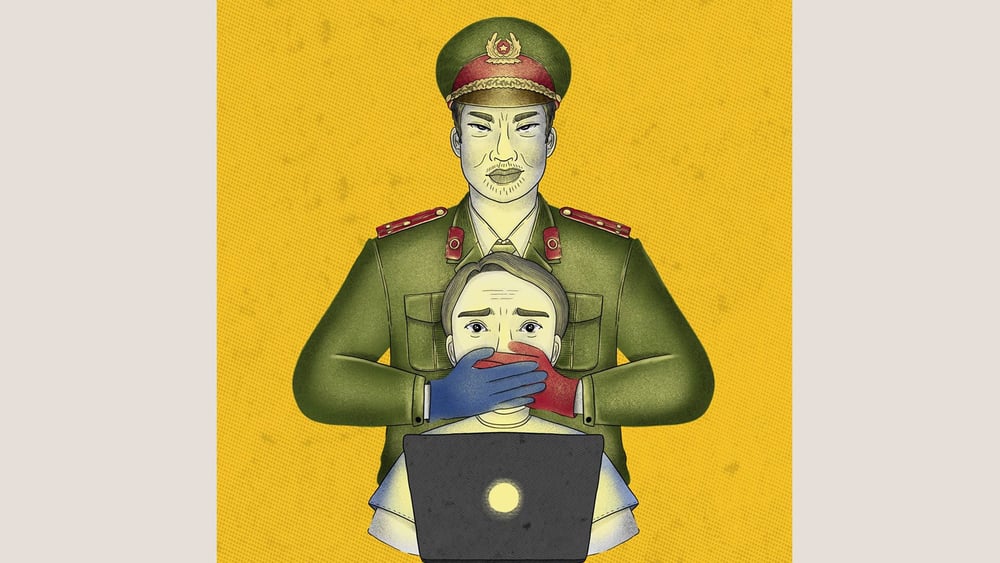 Couverture du rapport «Let us Breathe – Censorship and Criminalization of Online Expression in Viet Nam»