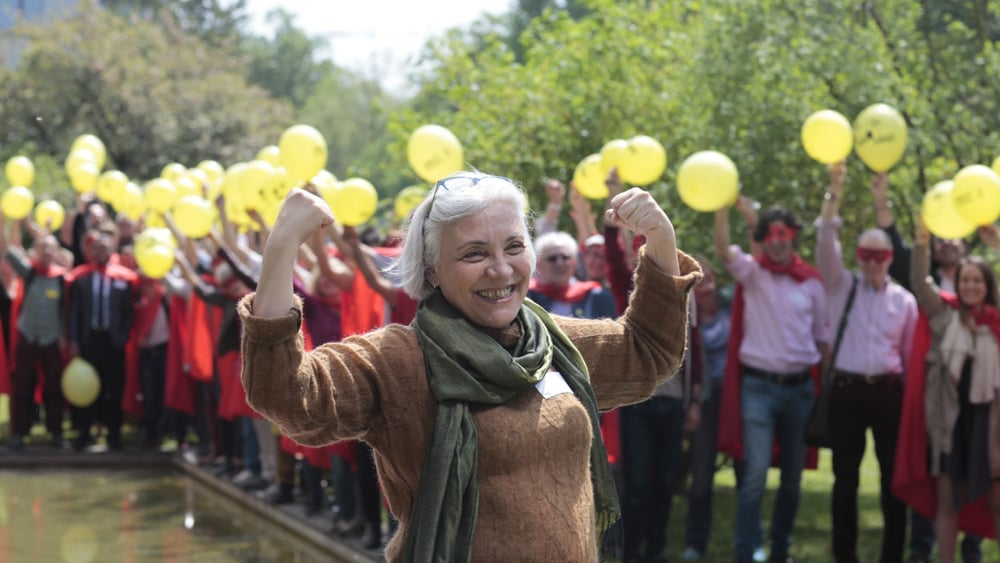Idil Eser, la directrice d'Amnesty Turquie, se réjouit de la campagne CEDH.