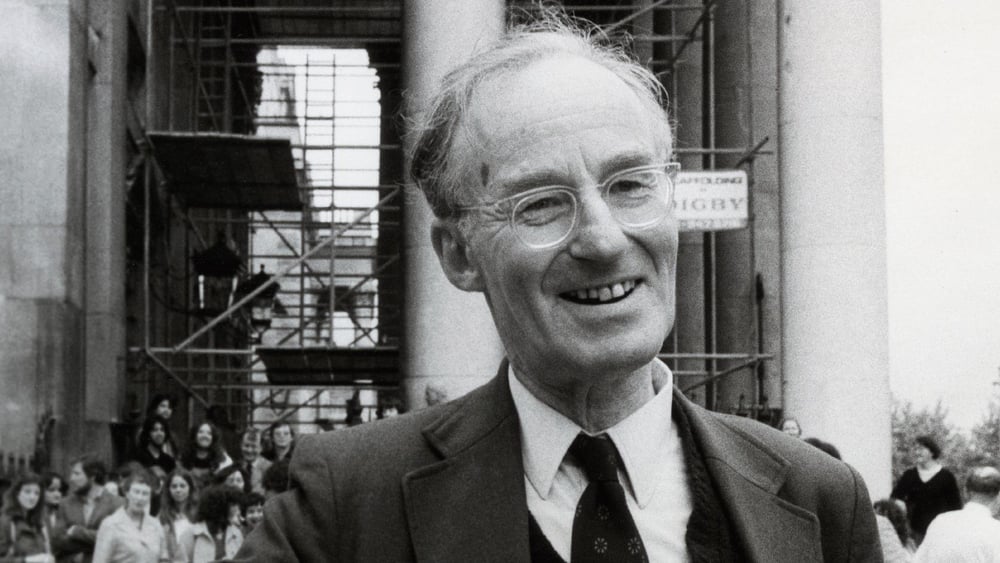 Peter Benenson, fondateur d'Amnesty International, lors du vingtième anniversaire du mouvement en 1981. © Raoul Shade