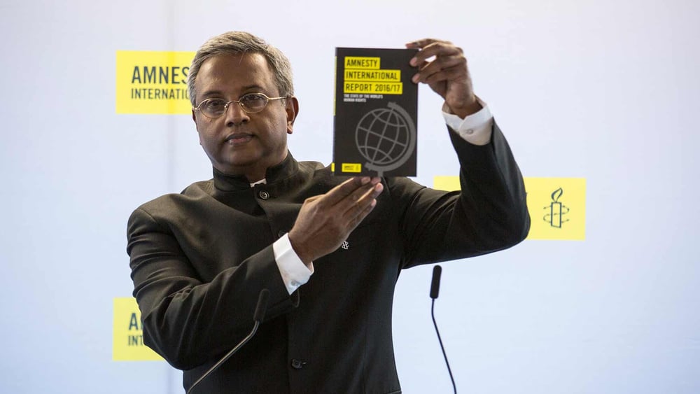 Salil Shetty, secrétaire général d'Amnesty International. © AI