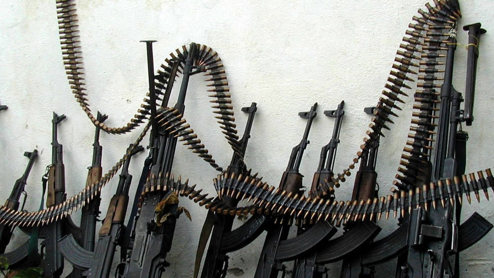 Malgré l'entrée en vigueur, il y a cinq ans, du Traité sur le commerce des armes (TCA), le commerce mondial des armes ne cesse de croître. ©Keystone