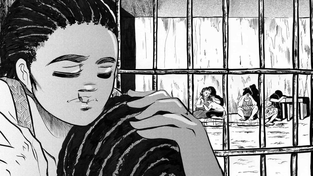 Pour plus d’illustrations d’Asia Alfasi à propos de la campagne 16 jours d’action contre la violence à l’égard des femmes, cliquez sur l’image. © Asia Alfasi/PositiveNegatives/Amnesty International