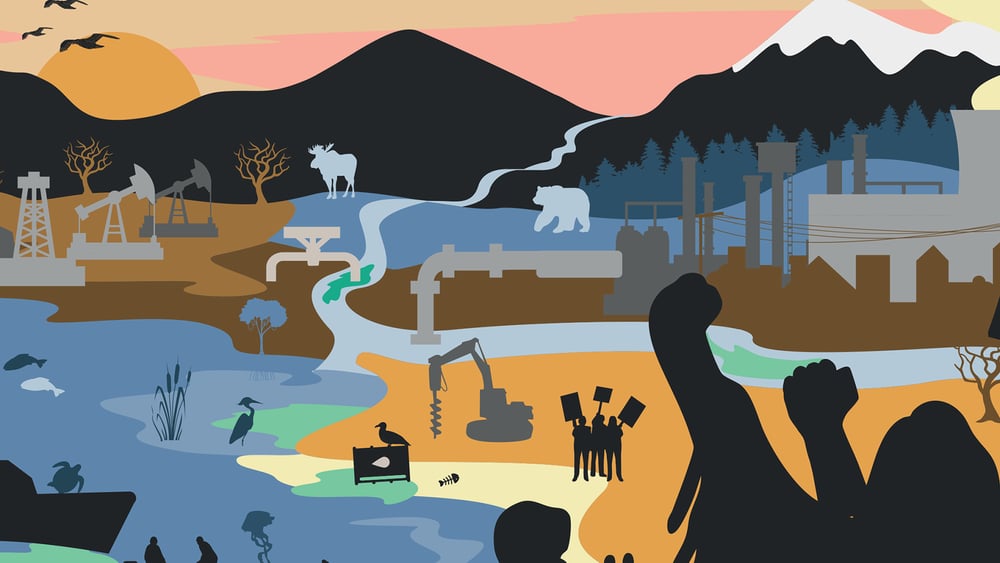 «Extraction Extinction» Why the lifecycle of fossil fuels threatens life, nature and human rights © Amnesty International