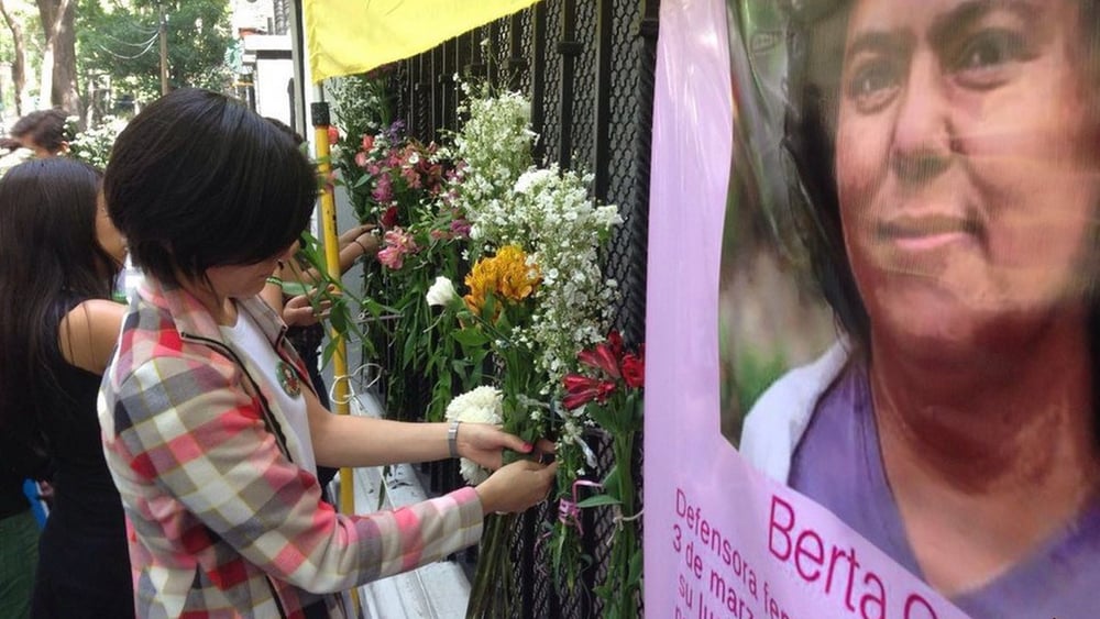 D’après l’ONG Front Line Defenders, au moins 281 défenseurs des droits humains ont été tués dans le monde sur la seule année 2016, ce qui représente une progression de près du double par rapport à 2015. © Amnesty International