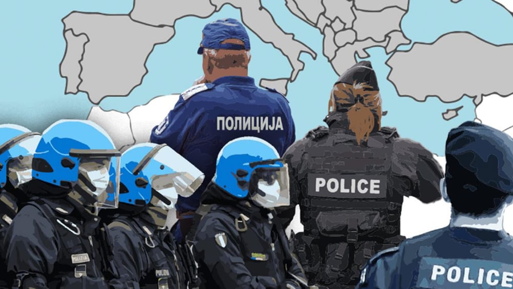 Le rapport d'Amnesty met en évidence une tendance préoccupante aux préjugés racistes au sein des forces de police. © AI