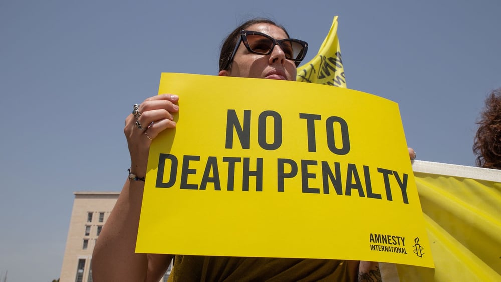 Amnesty International milite depuis toujours pour l'abolition de la peine de mort dans le monde. © Matteo Nardone/Pacific Press/LightRocket via Getty Images
