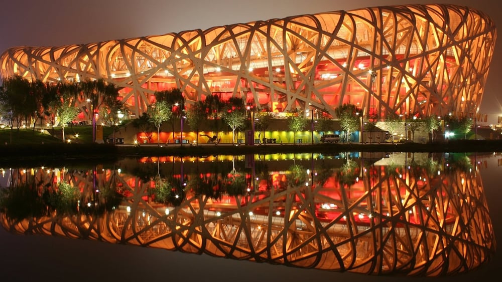 Le faste des jeux olympiques de Pékin ne doit pas faire oublier le bilan de la Chine en matière de droits humains. © Wikimedia