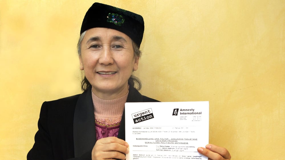 Ritratto Ebiya Kadeer