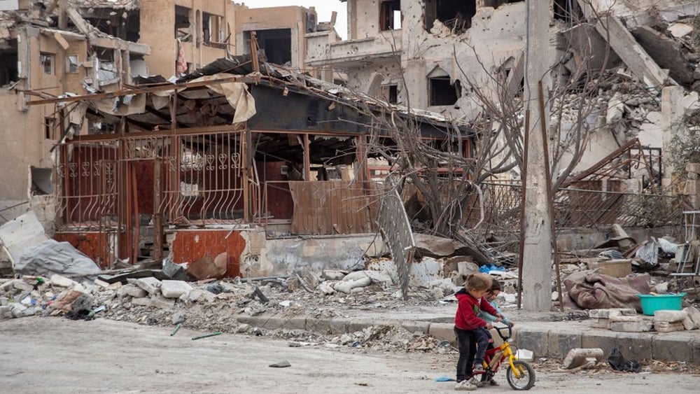 I civili abbandonati a se stessi nel caos della guerra: l'esempio di Raqqa (Siria), febbraio 2018 © Amnesty International