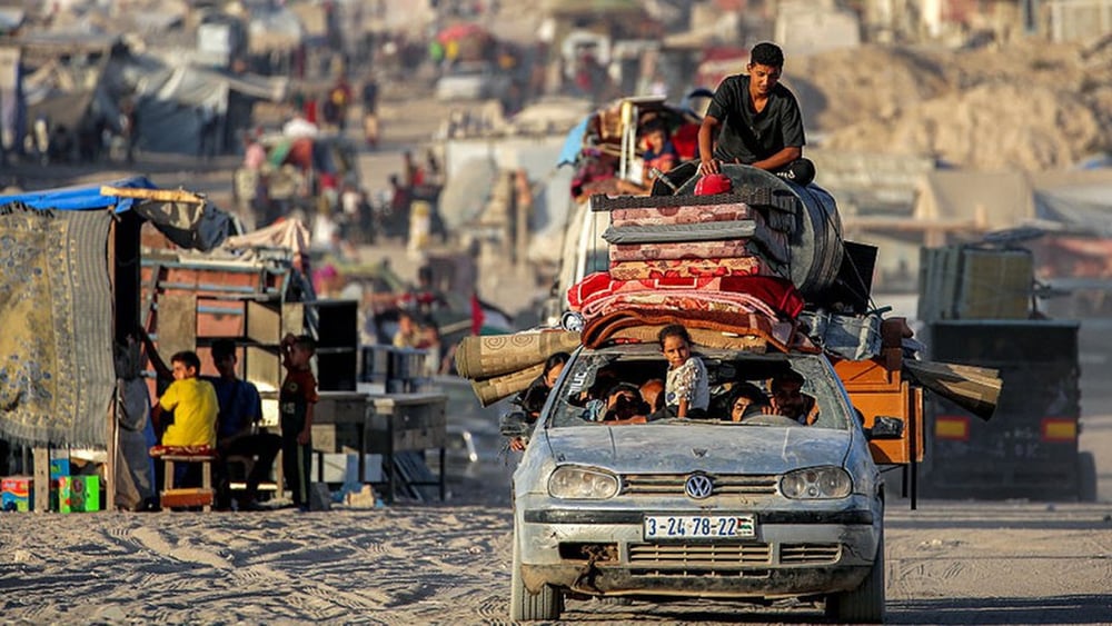 2 settembre 2025: evacuazione da Gaza City © EYAD BABA/AFP via Getty Images