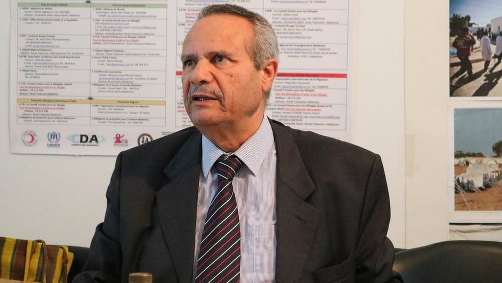 L'impegno di Mustapha Djemali a sostegno delle persone rifugiate gli è già costato oltre un anno di detenzione arbitraria. © DR