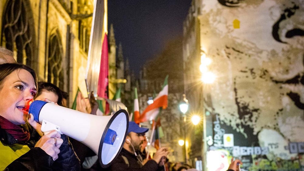 A Parigi manifestanti chiedono protezione per i civili a Aleppo © Pierre-Yves Brunaud / Picturetank