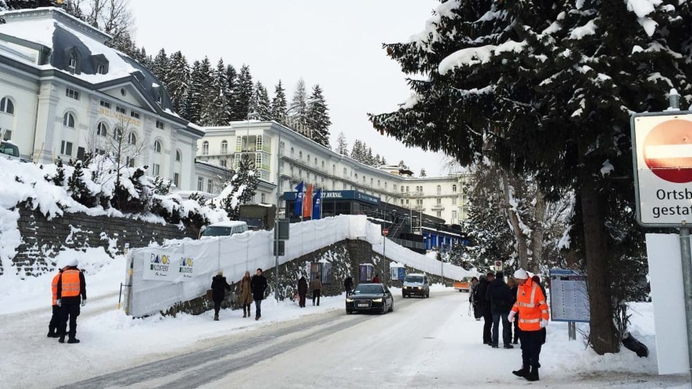 Davos, 16 gennaio 2017. ©Amnesty International