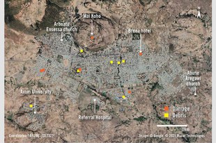 Massaker durch eritreische Truppen in Tigray