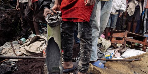 Die M23 begeht immer wieder Angriffe auf Zivilpersonen, zuletzt auch im Zuge der Eroberung der Städte Goma und Bukavu.  © Philémon Barbier / Hors Format