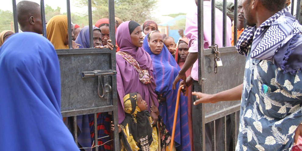 Bald geschlossen: Das Dadaab Flüchtlingscamp in Kenia. © Film Aid. Weitere Fotos durck Klicken auf das Bild.