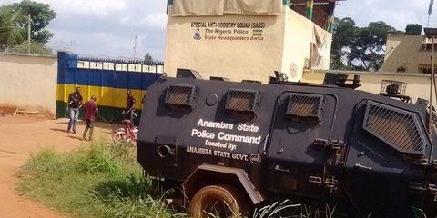 Die Station der SARS in Anambra. © private