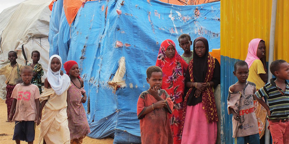 Flüchtlingslager in Mogadishu © Amnesty International