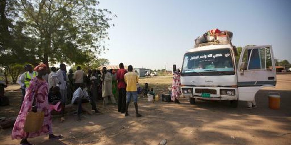 SüdsudanesInnen kehren für die Abstimmung zurück ©UNHCR / A. Coseac