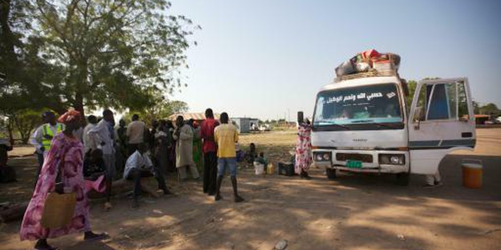 SüdsudanesInnen kehren für die Abstimmung zurück  ©UNHCR / A. Coseac