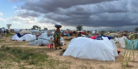 Sudanesisches Flüchtlingslager in Adre, Tschad © Amnesty International
