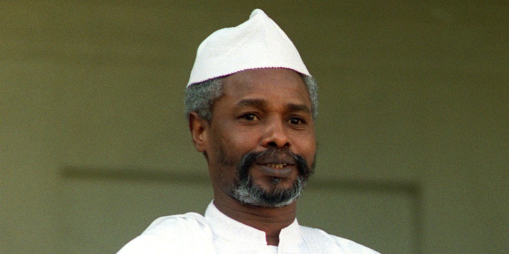 Hissène Habré, ehemaliger Präsident des Tschad. © AFP/Getty Images