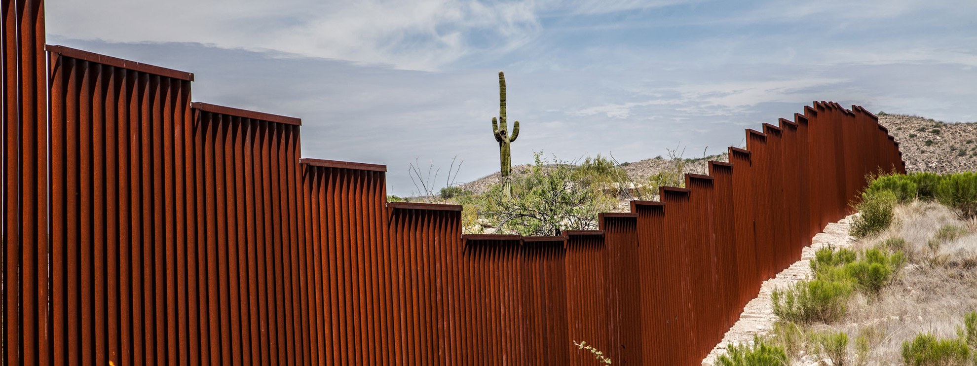 Trennt zwei Welten auf demselben Kontinent: Grenzzaun zu Mexiko in Arizona, USA. © Chess Ocampo / shutterstock